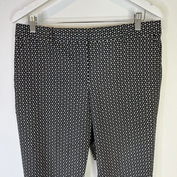 Theory Treeca 2 Tile Geo Wool Dress Pants - Picture 4 of 8